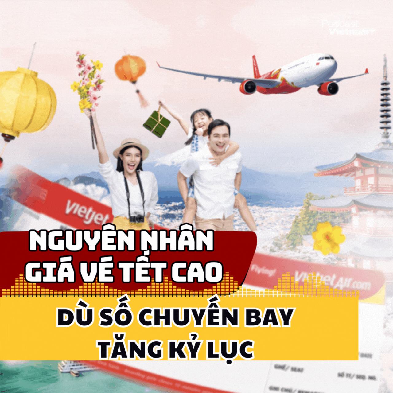 Nguyên nhân giá vé Tết vẫn cao dù số chuyến bay tăng kỷ lục 