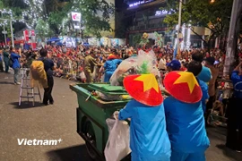 Phụ kiện đặc biệt của các "chiến binh" bảo vệ môi trường cho Đại lễ 2/9