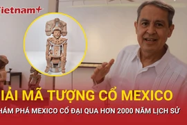 Giải nghĩa loạt tượng cổ ngàn năm của Mexico giữa lòng Hà Nội