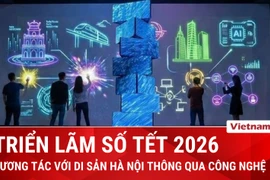 Hà Nội: Không gian triển lãm số mở cửa miễn phí dịp Tết Dương lịch