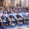 Thủ tướng Lê Minh Hưng cùng Thủ tướng Lào Sonexay Siphandone, Thủ tướng Campuchia Hun Manet, Thủ tướng Thái Lan Anutin Charnvirakul và Thủ tướng Timor-Leste Kay Rala Xanana Gusmão tham dự Phiên khai mạc Diễn đàn Tương lai ASEAN lần thứ ba. (Ảnh: Dương Giang/TTXVN)