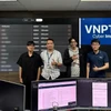 Thành viên đội tuyển VNPT Cyber Immunity. (Ảnh: PV/Vietnam+)