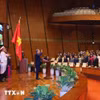 Tổng Bí thư, Chủ tịch nước Tô Lâm khẳng định mục tiêu cao nhất, đích đến cuối cùng là Nhân dân được thụ hưởng thành quả của phát triển. (Ảnh: TTXVN)