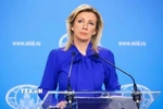 Người phát ngôn Bộ Ngoại giao Nga Maria Zakharova. (Ảnh: IRNA/TTXVN)