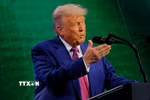 Tổng thống Mỹ Donald Trump. (Ảnh: ANI/TTXVN)