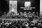 Đại hội đại biểu toàn quốc Đảng Cộng sản Việt Nam lần thứ VIII. (Ảnh: TTXVN)