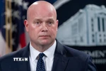 Đại sứ Mỹ tại NATO Matthew Whitaker trong một cuộc họp báo tại Washington DC. (Ảnh: Getty Images/TTXVN)