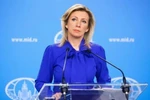Người phát ngôn Bộ Ngoại giao Nga Maria Zakharova. (Ảnh: IRNA/TTXVN)