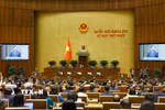 Quang cảnh phiên bế mạc. (Ảnh: Doãn Tấn/TTXVN)