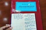 Kỷ vật của của liệt sỹ Nguyễn Văn Rô. (Ảnh: Văn Đông/TTXVN phát)