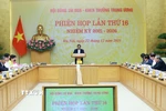 Thủ tướng Phạm Minh Chính chủ trì Phiên họp lần thứ 16 của Hội đồng Thi đua-Khen thưởng Trung ương. (Ảnh: Dương Giang/TTXVN)