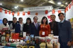 Đại sứ quán Việt Nam tại Chile đã tham gia Hội chợ ExpoCafé 2025 tại Santiago. (Ảnh: TTXVN phát)