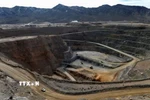Toàn cảnh mỏ đất hiếm ở núi Pass, bang California, Mỹ. (Ảnh: Reuters/TTXVN)