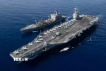 Tàu sân bay USS Gerald R. Ford của hải quân Mỹ. (Ảnh: Reuters/TTXVN)