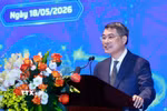 Thủ tướng Lê Minh Hưng phát biểu tại Lễ chào mừng Ngày Khoa học, Công nghệ và Đổi mới sáng tạo Việt Nam và Hội nghị triển khai công nghệ chiến lược. (Ảnh: Dương Giang/TTXVN)