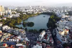 Hồ Hoàn Kiếm. (Ảnh: Huy Hùng/TTXVN)