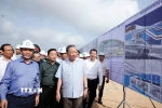 Tổng Bí thư Tô Lâm thăm Dự án Cảng Hàng không quốc tế Long Thành. (Ảnh: Thống Nhất/TTXVN)