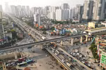 Nút giao Khuất Duy Tiến-Nguyễn Xiển. (Ảnh: Tuấn Anh/TTXVN)