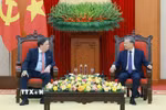 Tổng Bí thư Tô Lâm tiếp Đại sứ Hoa Kỳ tại Việt Nam Marc E. Knapper. (Ảnh: Thống Nhất/TTXVN)