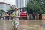 Tổng hợp các điểm úng ngập tại Hà Nội trong sáng 7/10