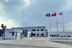 Toàn cảnh Dự án sản xuất SiO tại Việt Nam. (Ảnh: Hoàng Ngọc/TTXVN)