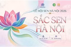 Lễ hội Sen Hà Nội năm 2026 được tổ chức từ ngày 26 đến 28-6.