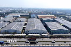 Một góc Khu công nghiệp VSIP (Thành phố Hồ Chí Minh). (Ảnh: Thanh Vũ/TTXVN)