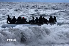 Libya từ lâu là điểm trung chuyển chính của người di cư tìm cách vượt Địa Trung Hải tới châu Âu. (Ảnh: THX/TTXVN)