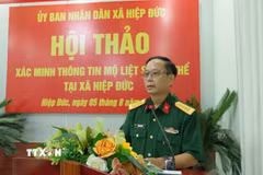 Đà Nẵng: Đối chiếu tư liệu, bổ sung thông tin về 17 hài cốt nghi là liệt sỹ
