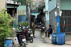 Hiện trường vụ hai cô cháu tử vong nghi bị sát hại. (Nguồn: Báo Lao Động)