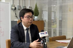 Chủ tịch Hội trí thức Việt Nam tại Nhật Bản, Lê Đức Anh. (Ảnh: Xuân Giao/TTXVN)