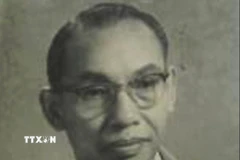 Chân dung liệt sỹ, nhà báo Bùi Đình Túy. (Ảnh: TTXVN phát)