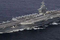 Tàu sân bay Mỹ rời khỏi khu vực gần Iran