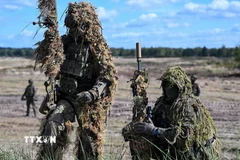 Binh sỹ Ba Lan. (Nguồn: AFP/TTXVN)