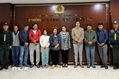 Khởi tố 26 đối tượng về các tội “Sản xuất, buôn bán hàng giả là thực phẩm” và tội “Sản xuất, buôn bán hàng giả là thuốc chữa bệnh.” (Ảnh: TTXVN phát)