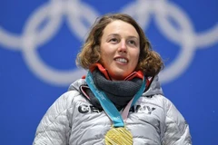 Laura Dahlmeier. (Nguồn: BBC)
