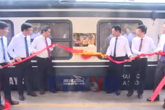 Ra mắt "Đoàn tàu chuyên xa QT3/4" trên hành trình Hà Nội-Thái Nguyên