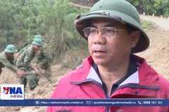 Bộ đội mở lối vào 5 thôn đang cô lập ở Quảng Ngãi 