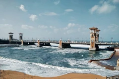 Bãi biển Alexandria. (Nguồn: AFP)