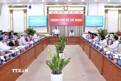 Quang cảnh buổi hội thảo. (Ảnh: Trung Tuyến/TTXVN)