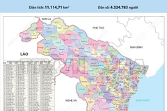 166 đơn vị hành chính cấp xã của tỉnh Thanh Hóa năm 2025 