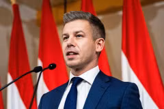 Quốc hội Hungary bầu ông Peter Magyar làm Thủ tướng mới ngày 9/5. (Nguồn: Eco)