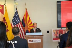 Đại sứ Việt Nam tại Mỹ Nguyễn Quốc Dũng. (Ảnh: TTXVN phát)