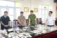 Tang vật lực lượng chức năng thu giữ. (Ảnh: Công an tỉnh Hà Nam)