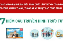 Công trình chào mừng Đại hội Đảng: 67 điểm cầu truyền hình trực tuyến 