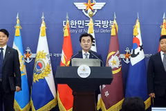 Bộ trưởng Quốc phòng Hàn Quốc Ahn Gyu Back. (Ảnh: Yonhap/TTXVN)