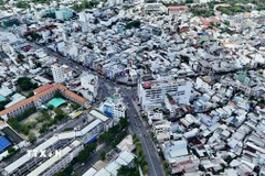 Phường Long Xuyên (An Giang) là đầu mối giao thương của vùng Tứ giác Long Xuyên đang từng bước hình thành chuỗi giá trị sản xuất, chế biến, tiêu thụ nông sản gắn với vùng nguyên liệu lớn và hệ thống logistics hiện đại. (Ảnh: Thanh Sang/TTXVN)