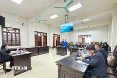 Quang cảnh phiên tòa xét xử ngày 30/1/2026. (Ảnh: TTXVN phát)