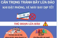 Cẩn trọng tránh bẫy lừa đảo khi đặt phòng, vé máy bay dịp Tết