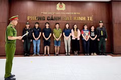 Các đối tượng bị khởi tố, bắt giữ. (Nguồn: CACC)